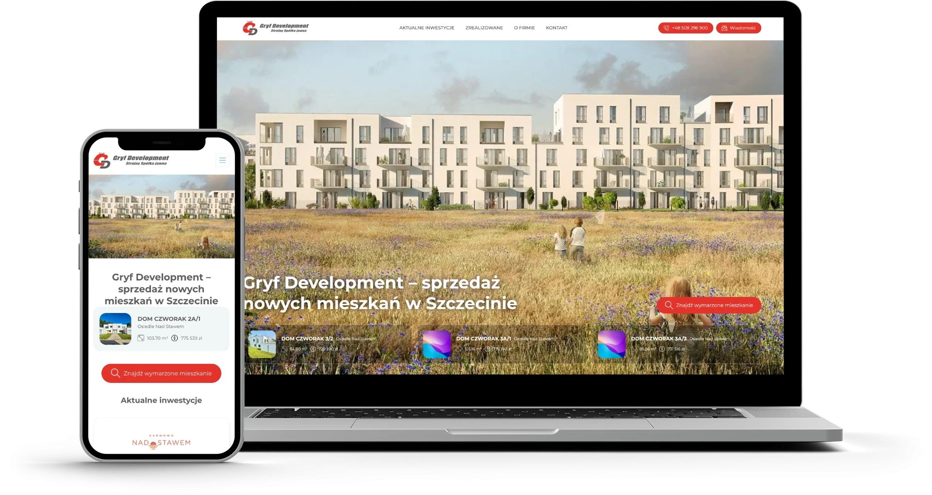 PodglÄd projektu Gryf Development