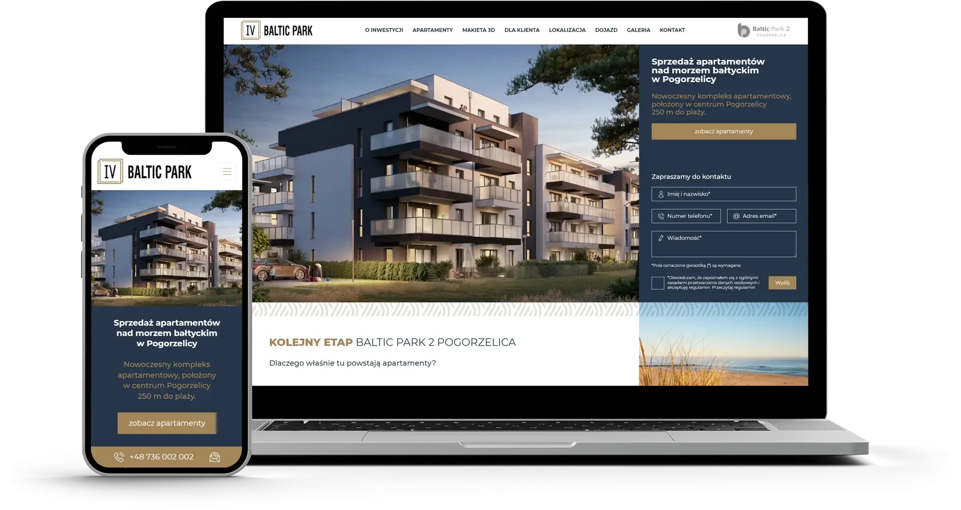 PodglÄd projektu Baltic Park 3